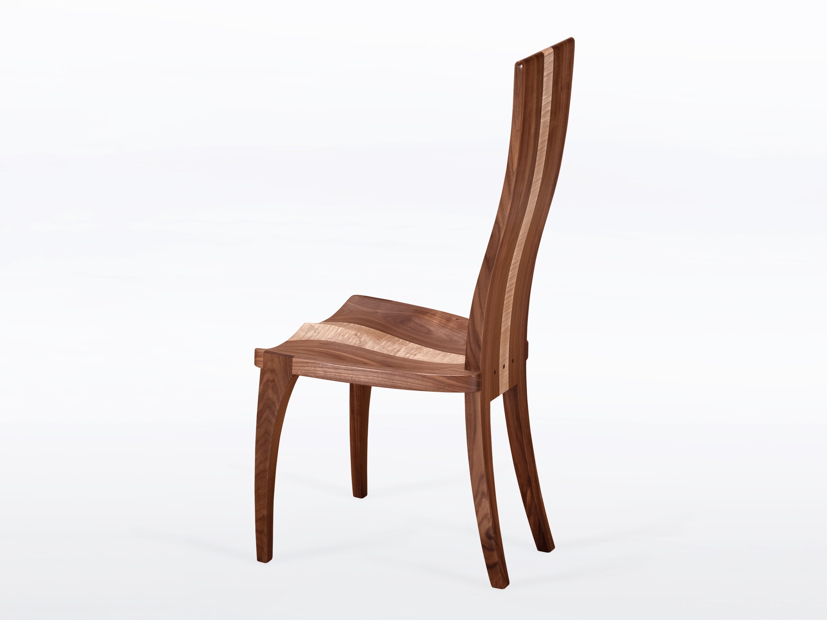 Gazelle High Back Chair with Stripe