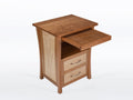 River Rushes Nightstand with Laptop Pull-Out