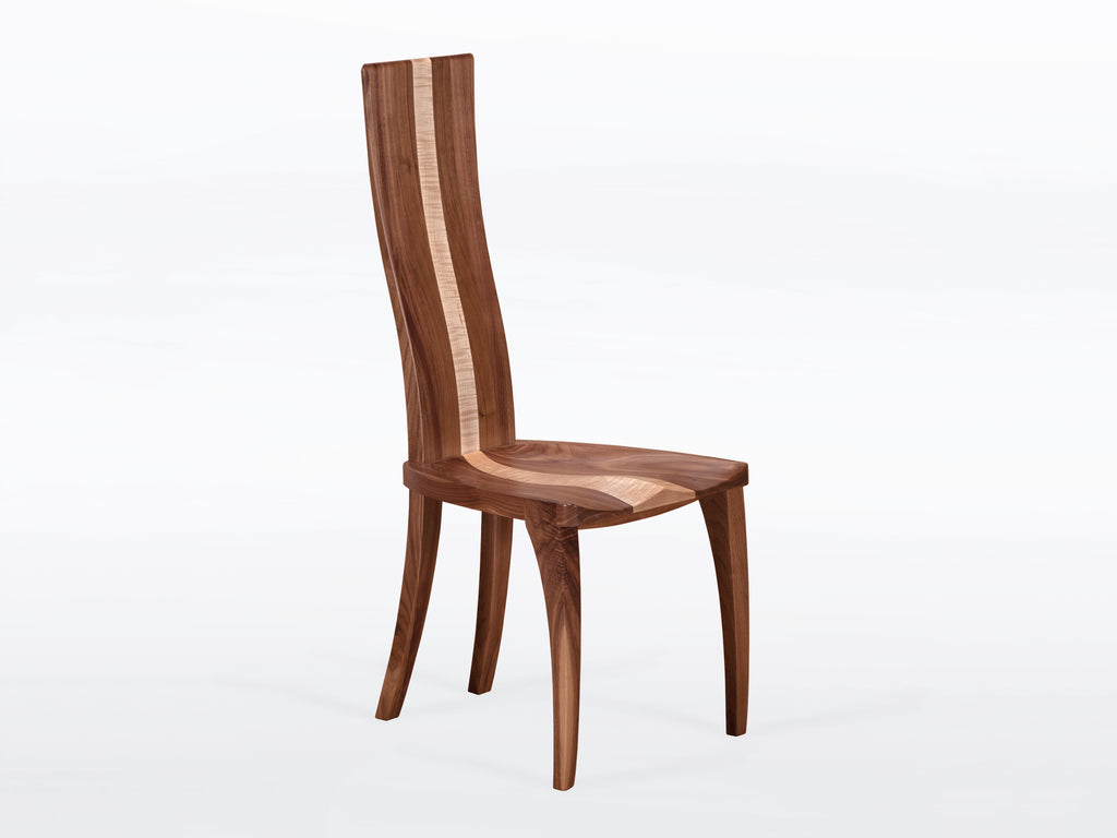 Gazelle High Back Chair with Stripe