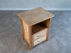 River Rushes Nightstand - Quilted Maple Edition
