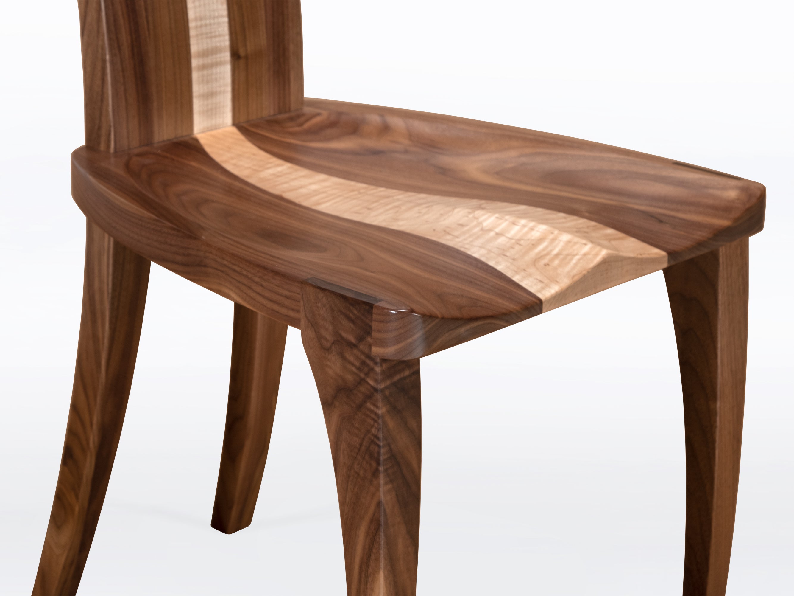 Gazelle High Back Chair with Stripe