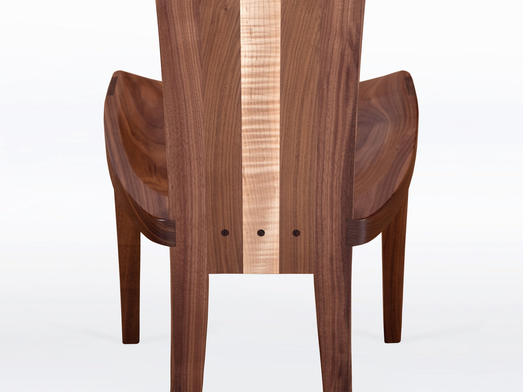 Gazelle High Back Chair with Stripe