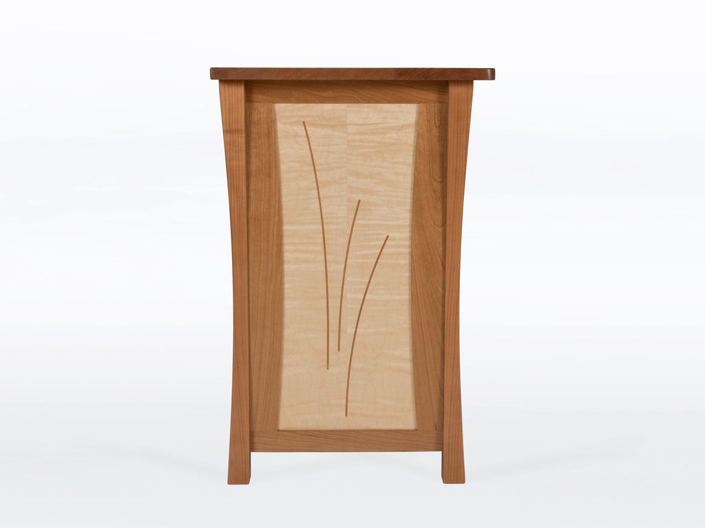 River Rushes Nightstand with Laptop Pull-Out