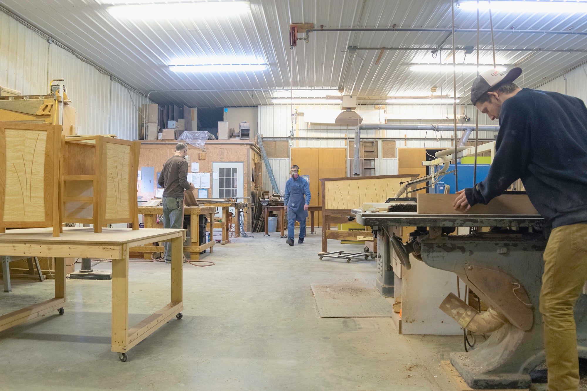 <p>one dreamer and a team of elite makers crafting extraordinary furniture from the world's finest hardwoods</p>