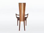 Gazelle High Back Armchair with Stripe