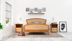 River Rushes Bed Frame With Footboard