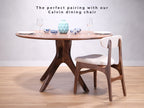 Kapok Eliptical Oval Pedestal Table