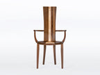 Gazelle High Back Armchair with Stripe