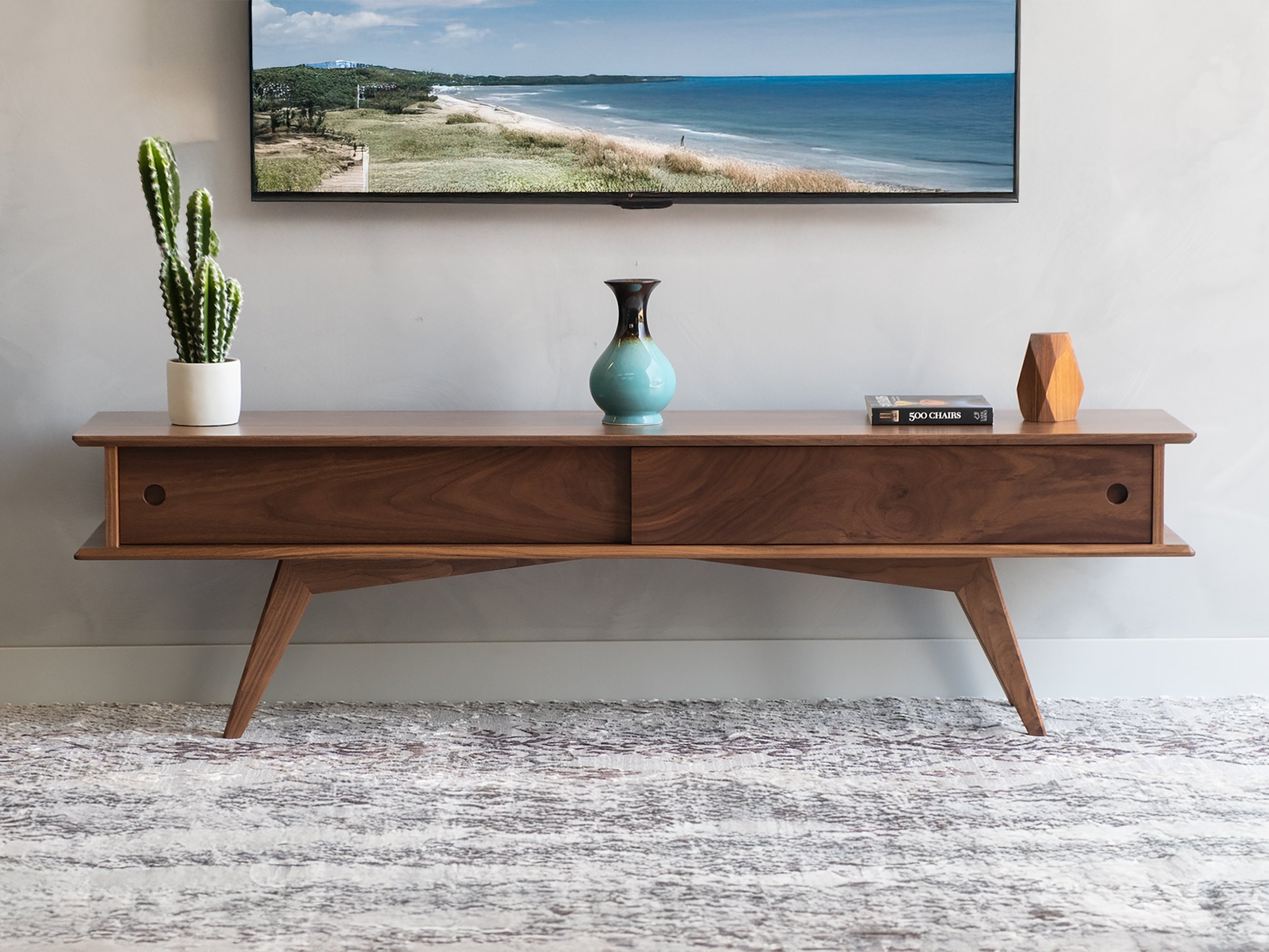 Montecito TV Console – Nathan Hunter Design
