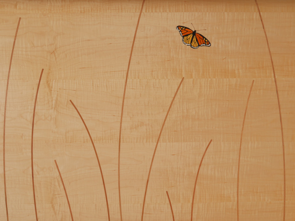 Butterfly Inlay For Beds - Add A Butterfly To Your Bed