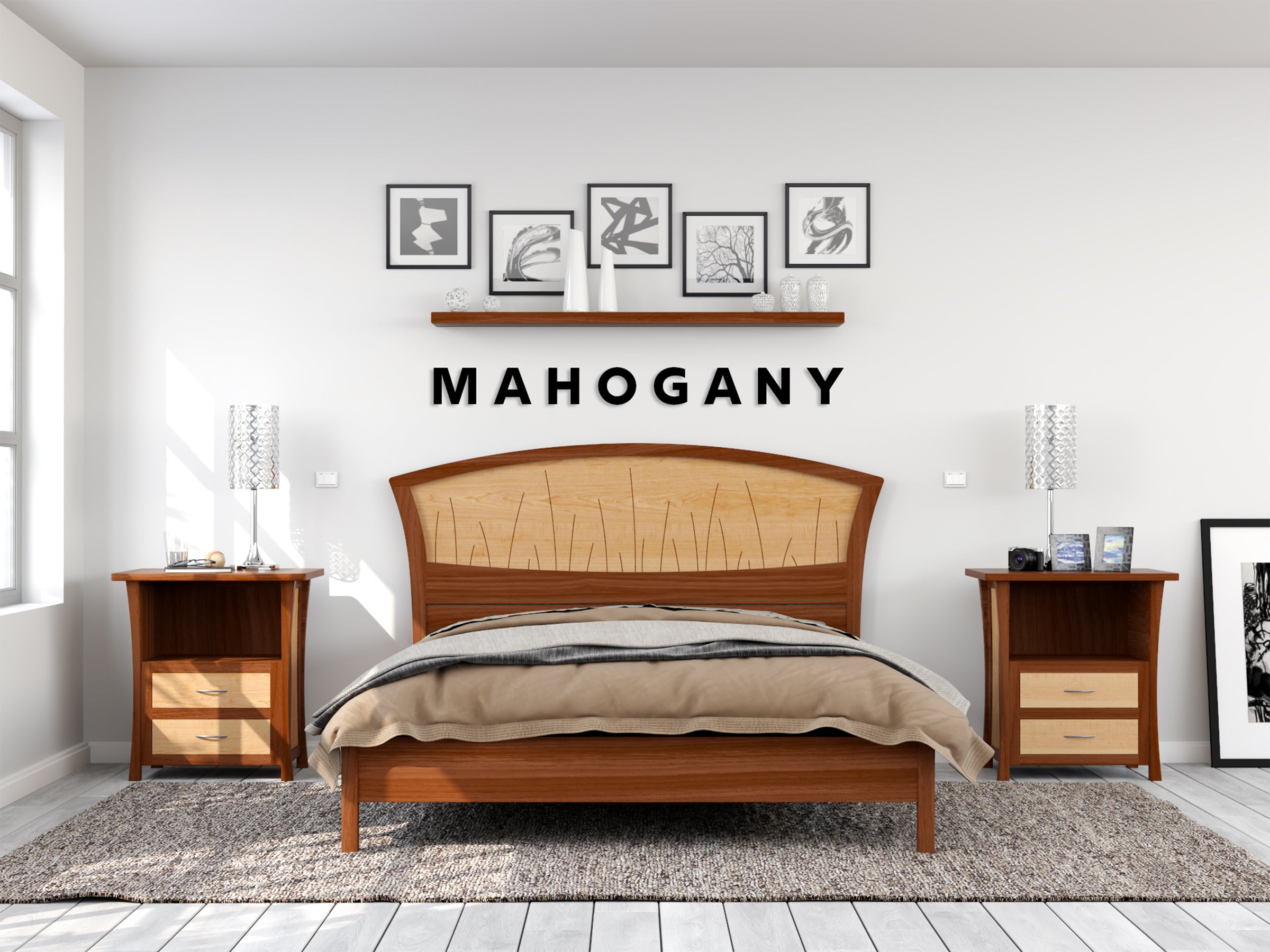 River Rushes Bed Frame Without Footboard