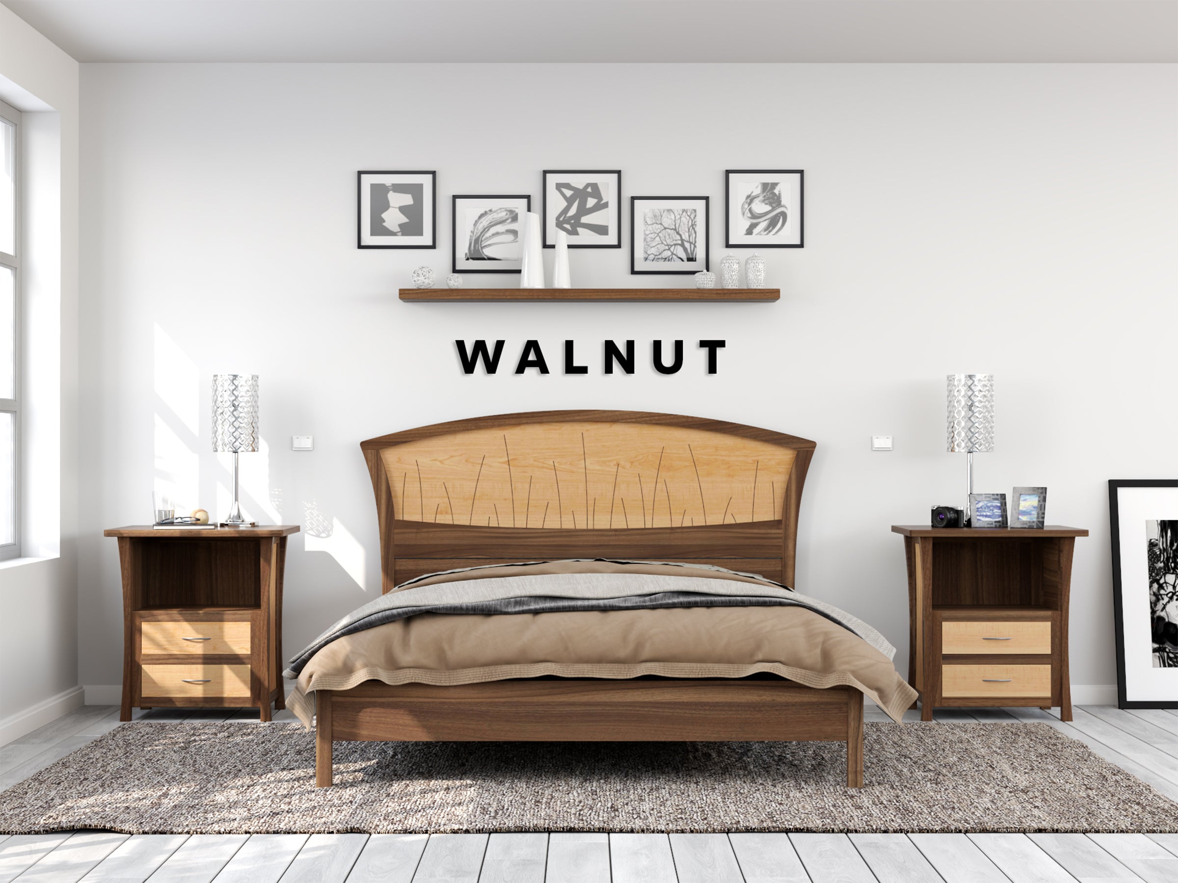 River Rushes Bed Frame Without Footboard