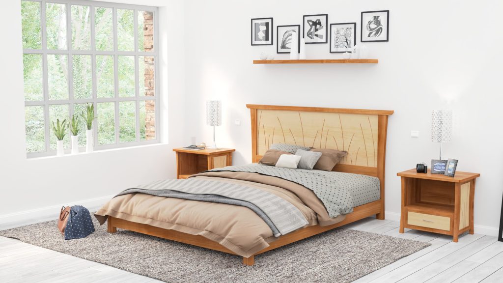 "Prairie" Platform Bed Frame Nathan Hunter Design