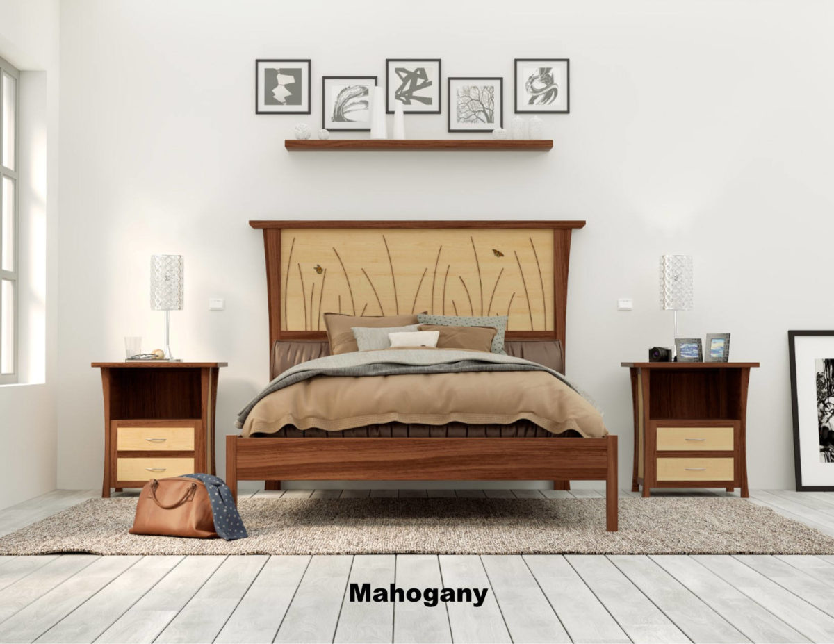 Butterfly Platform Bed Frame - Image 6