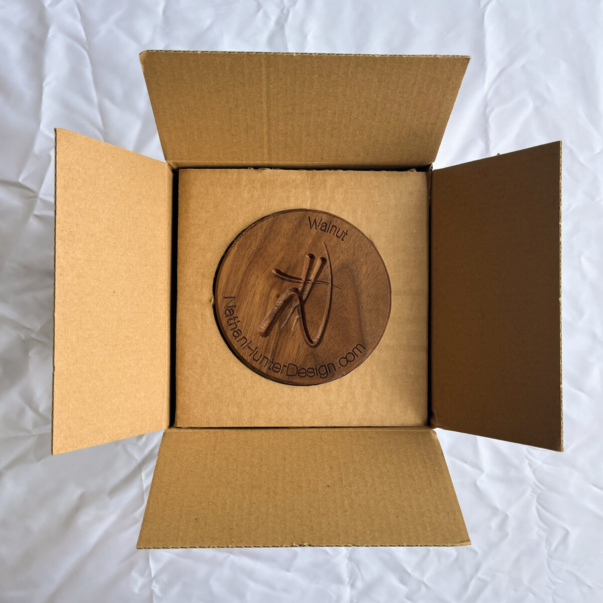Wood And Fabric Sample Pack / Drink Coasters - Image 4