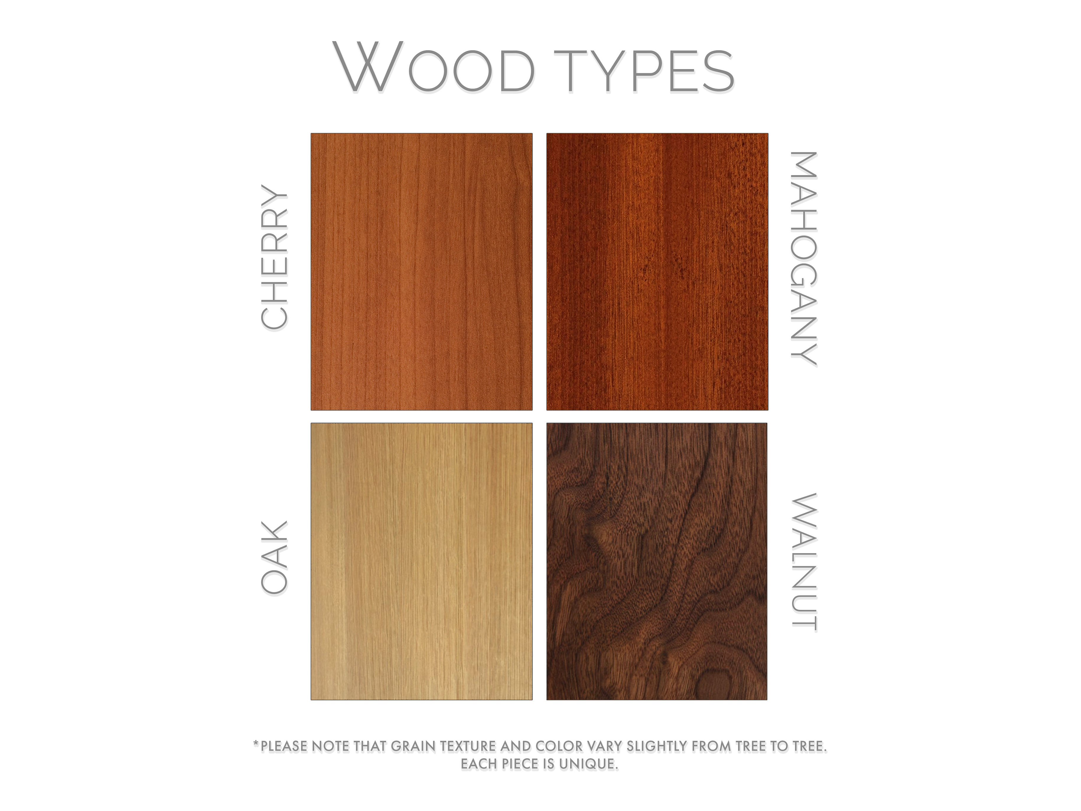 Natural Wood Sample With Clear Satin Finish - Nathan Hunter Design