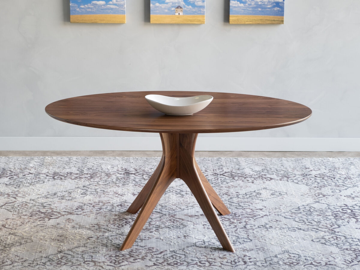 Kapok Eliptical Oval Pedestal Table - Image 4